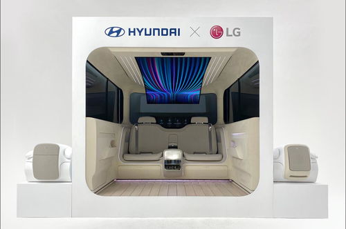 現(xiàn)代與LG電子攜手創(chuàng)新 將家電集成至車內(nèi)空間的IONIQ概念座艙